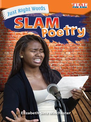 cover image of Just Right Words: Slam Poetry